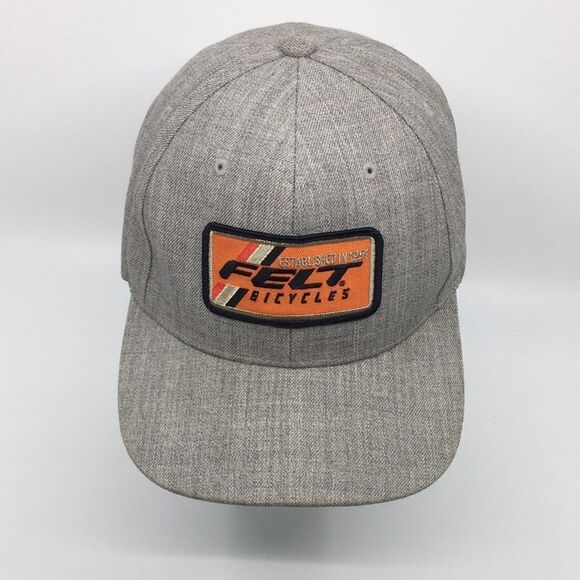 Felt Bicycles Retro Vintage Inspired hat baseball cap in Heathered Tan SnapBack - Picture 4 of 15